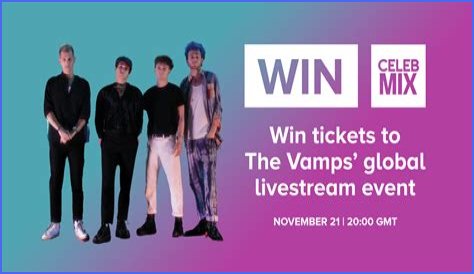 Competition: Win a ticket to The Vamps Livestream