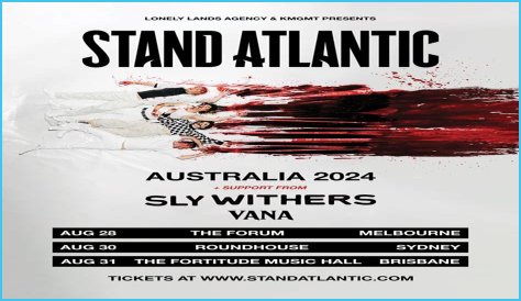 SHADED To Support Stand Atlantic On 2019 Tour